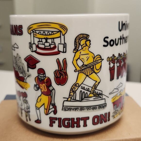 Starbucks USC Trojans Mug Cup Campus Series NWT - Picture 3 of 5